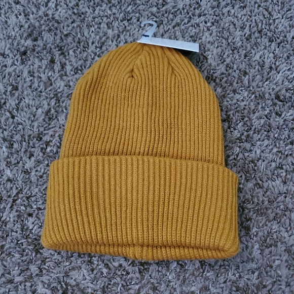 Forever 21 Accessories - ❤2for10❤ Yellow Rib Knit Beanie